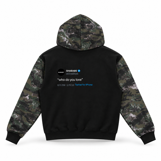 Adysaint Shababs Camo Full Zip Hoodie